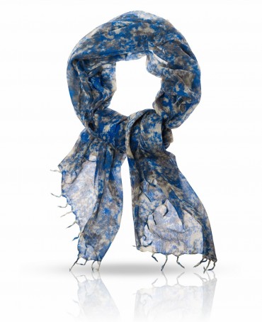 Палантин Женский W-VINTAGE.FLORAL/BLUE